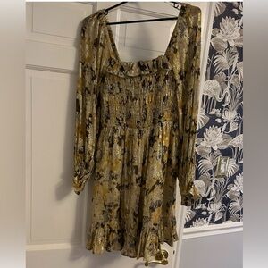 Worn once Nordstrom Rack metallic dress - size 4